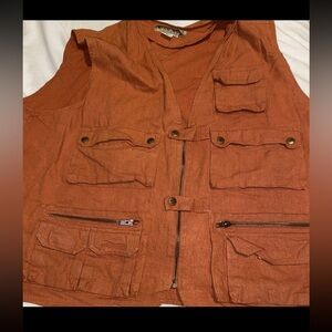 protest clothing vest size XL